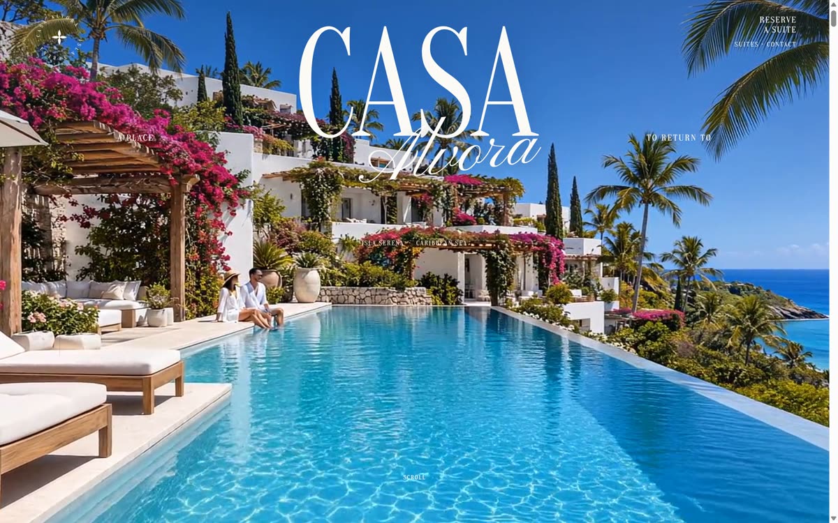 Casa Alvora website